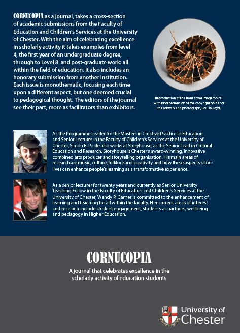 Cornucopia - Issue 4: A Journal That Celebrates Excellence In The Scholarly Activity Of Education Students